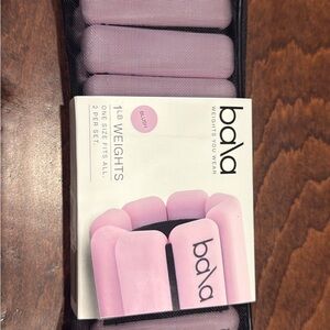 Bala Light Pink Wrist Weights